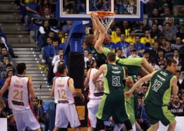 Unicaja-CAI Zaragoza.