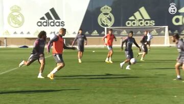 Rodrygo, Isco, Asensio y Lunin intentando que Odegaard no haga gol: el final es antológico