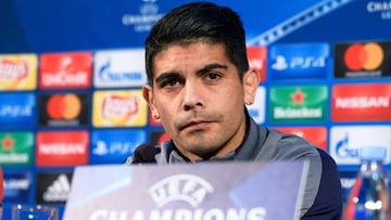 Banega, jugador del Sevilla.