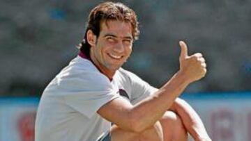 <b>EN EL NOMBRE DEL GOL. </b>Márquez ha marcado cinco tantos en cuatro partidos en el Gran Canaria.