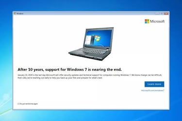 Microsoft te urge a abandonar Windows 7