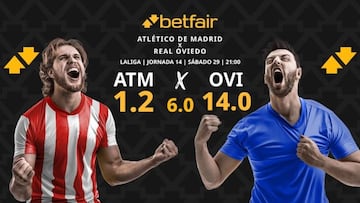 Atlético de Madrid vs. Real Oviedo: horario, dónde ver, pronósticos y clasificación