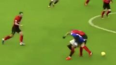Golazo de Morelos le da un punto al Rangers de Escocia