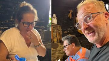 Dos estadounidenses prueban un plato típico de Asturias y usan su expresión más típica para definirlo: “Oh my god”