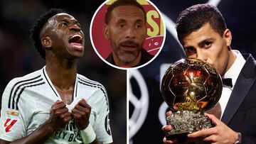 Ferdinand’s outrage over Ballon d’Or awarded to Rodri instead of Vinicius