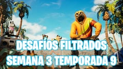 Fortnite Temporada 9: desafíos filtrados de la Semana 3