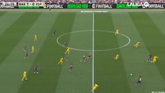 Hace cosas que los demás ni imaginan: una auténtica pasada lo que hizo Lamine en el 2-0