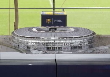 El FC Barcelona inició una gran reforma que no solo afecta al estadio sino a los aledaños que conforman el Palau Blaugrana y el Mini Estadi que también serán reformados