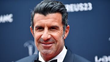 Figo: “Me siento muy afortunado de haber jugado en Madrid y Barca”