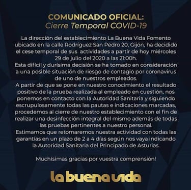 Dos camareros, nuevos positivos del brote de un pub de Gijón