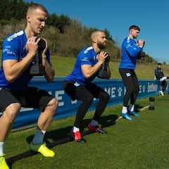 Burke está en Escocia y Fejsa en Serbia con el permiso del club