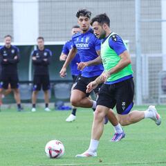 Iker Benito se retira del entrenamiento