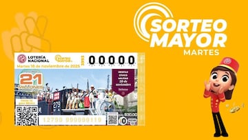 Descubre los resultados del Sorteo Mayor 3993 que realizó la Lotería Nacional hoy martes 18 de noviembre del 2025.