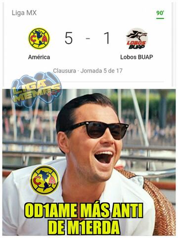 Los 36 mejores memes de la J5 que aplauden al América y a Martín