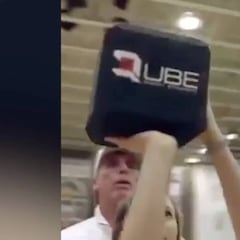 Así es el balón cúbico que LeBron James dice odiar