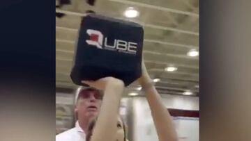 Así es el balón cúbico que LeBron James dice odiar