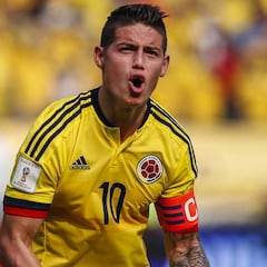 James, bajo la lupa: los detalles de sus 50 partidos con Colombia