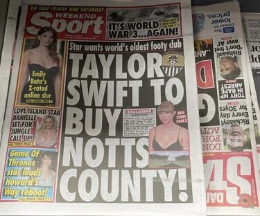 Taylor Swift no comprar¨¢ el club m¨¢s antiguo del mundo