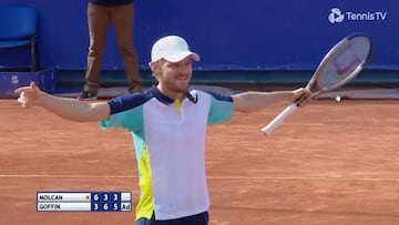 Goffin gana su sexto t¨ªtulo, segundo sobre tierra