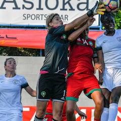El Madrid Club de Fútbol vence por la mínima a Marruecos