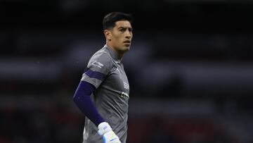 Esteban Andrada of Monterrey during the game Cruz Azul vs Monterrey, corresponding to the Quarterfinals first leg match of the Torneo Apertura 2022 of the Liga BBVA MX, at Azteca Stadium, on October 12, 2022.
<br><br>
Esteban Andrada de Monterrey durante el partido Cruz Azul vs Monterrey, correspondiente al partido de ida de Cuartos de Final del Torneo Apertura 2022 de la Liga BBVA MX, en el Estadio Azteca el 12 de octubre de 2022.