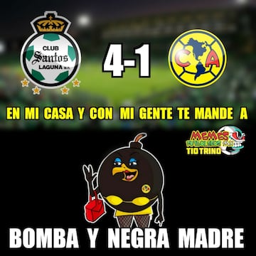 Los 20 memes que atizan la goleada de América en Torreón