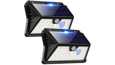 Esta es la luz solar led para el exterior más vendida en Amazon