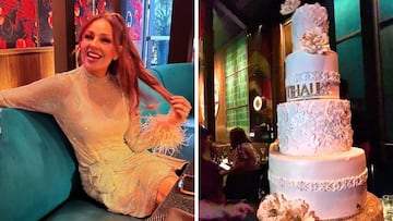 La espectacular celebración de Thalía por su cumpleaños 51