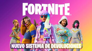 Fortnite: así es el nuevo sistema de devoluciones de la tienda