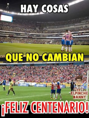 Los mejores Memes del Centenario del Club América