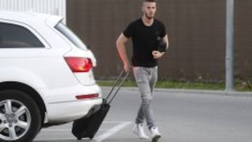 De Gea llegó a Manchester