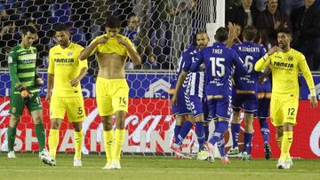 El Villarreal de Jonathan se aleja de Champions al caer con Alavés