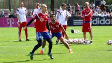 Guardiola recupera a Robben y Benatia