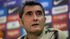 Ernesto Valverde, t&eacute;cnico del Barcelona