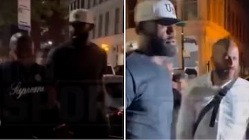 LeBron gets insulted walking through Manhattan