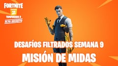 Fortnite: desafíos filtrados de Misión de Midas Semana 9