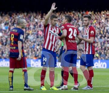 Partido Barcelona-Atlético de Madrid.