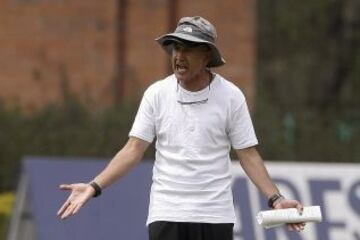 Atlético Nacional se entrena en Guarne antes de enfrentar al Deportes Tolima por la Liga Águila.
