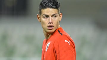 James Rodríguez, volante colombiano de Al Rayyan