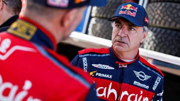 Carlos Sainz en el Dakar.
