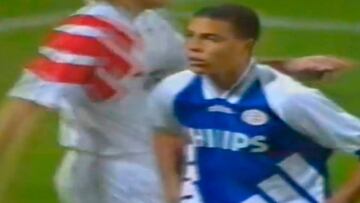 El brasileño acababa de llegar al PSV y en un partido de UEFA marcó un triplete ante el Bayer Leverkusen. Un partido que marcó el inició de la historia del mítico jugador .