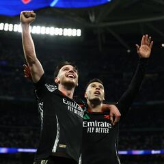 Declan Rice se gradúa contra el Real Madrid