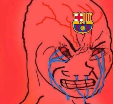 Xavi el gran damnificado de los memes del partido frente al Galatasaray