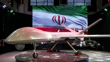 La distancia máxima que pueden alcanzar los drones de Irán