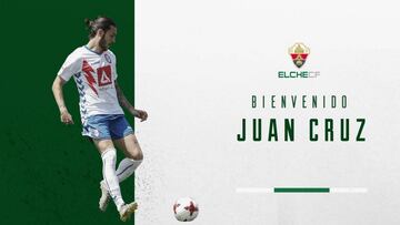 El Elche ficha a Juan Cruz
