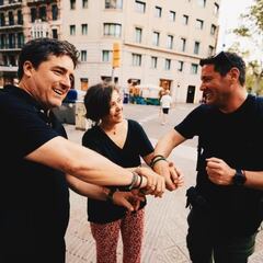 Pancho Saavedra y Jorge Zabaleta se reúnen con la viuda de Toni Espadas: esta fue su emotiva promesa