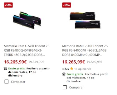 Memorias RAM por más de 16.000€: la locura de los precios del hardware en 2025, aunque en este caso tiene “truco”