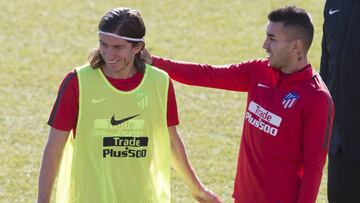 Filipe Luis quiere acabar su carrera en el Atlético