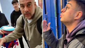 Guardiola impersonation takes the internet by storm as man hilariously scolds autograph hunters