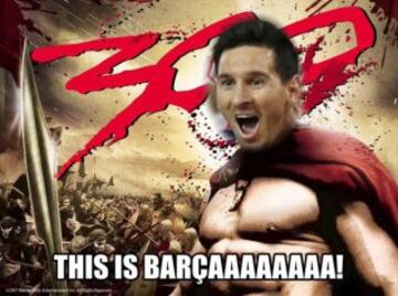 The best memes from Messi's 300th goal and Sporting-Barça